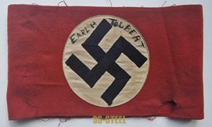 NSDAP Vet Signed Armband