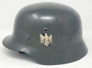 Heer M35 NS66 Single Decal Helmet