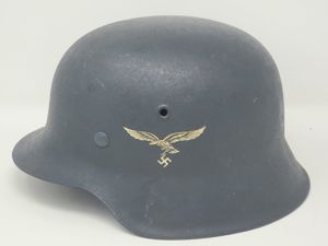 RESERVED (B.H.) Sharp Luftwaffe M42 Helmet by ET