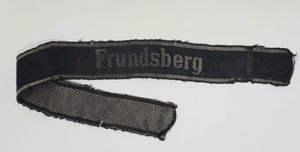 Rare Frundsberg Cufftitle, GI Cutoff