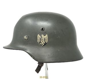M35 DD NAMED IDENTIFIED KIA Battle Damage Helmet ET66