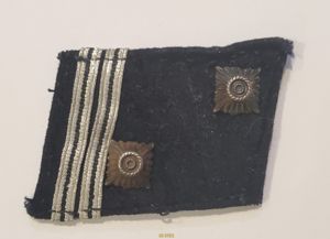 Waffen-SS Sturmscharführer Rank Tab, Uniform Removed