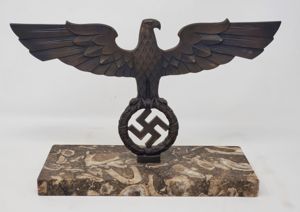 ON HOLD (e.l.) Superb Third Reich Tabletop Eagle