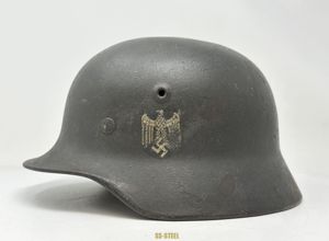 ***HOLD***Service Used M40 Heer Helmet