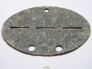 SS STUBA Oranienburg ID Disc