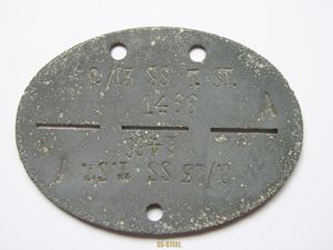 Totenkopf Standarte 13 ID Disc
