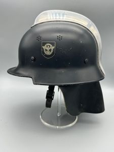 Stone Mint German WWII Fire Police Helmet