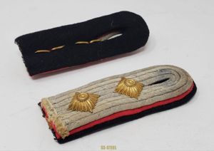 Waffen-SS Artillery / StuG Officer Shoulder Boards