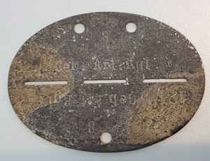 SS Gebirgs ,Nord' ID Disc