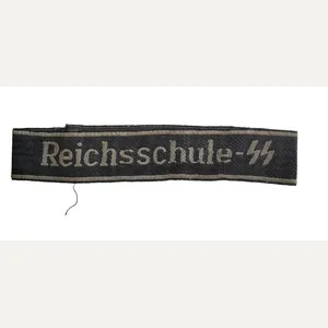 Rare, Cutoff “Reichsschule-SS” Cufftitle