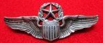 US Post WWII USAF Command Pilot Wings, Clutchback, Josten Mfg, …