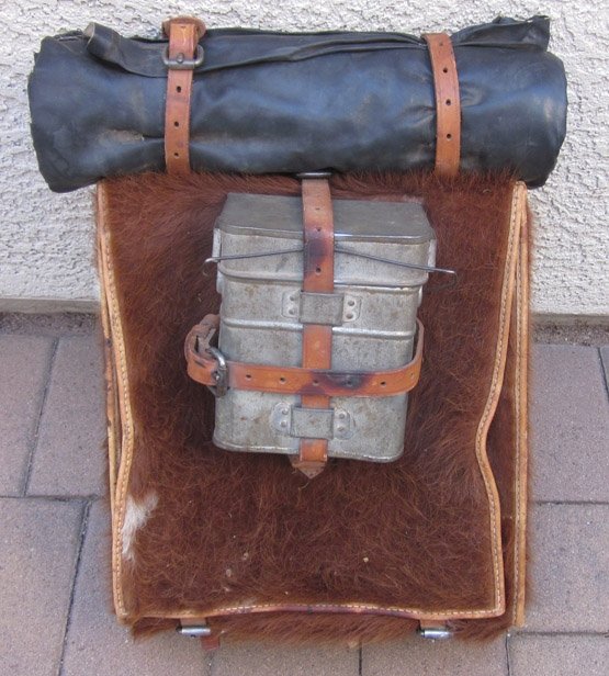  US Civil War Replica, Berdan's Sharpshooter Knapsack, F.Parker Maker — image 2