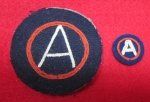 US WWI 3rd Army SSI Lot, Two Patches.