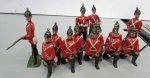 British Post WWII, Toy Soldier Lot, 13 Pieces