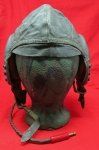 US WWII Army Air Force Type A-11 Flight Helmet & …