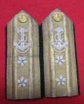 US Navy Cold War Era Rear Admiral Shoulder Boards, Vanguard