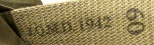  US WWII Mountain Jacket, Size 40L, Dated 1942 with Interior Harness — image 9