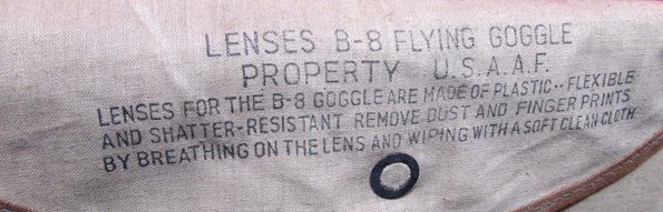  US WWII Polaroid B8 Flying Goggles, Original Box, Extra Lenses and Instruction Booklet — image 7