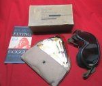 US WWII Polaroid B8 Flying Goggles, Original Box, Extra Lenses …