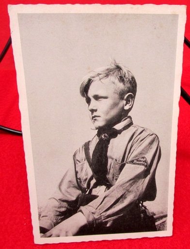  German WWII Deutsche Jungvolk Postcard, Sud-Franken — image 2