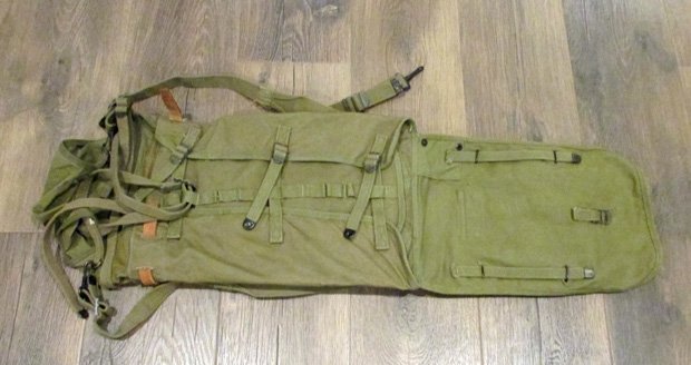  US WWII M1928 Haversack, Baker-Lockwood 1942, Complete — image 2
