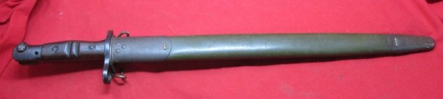  US WWI M1917 Bayonet, Remington Mfg, 2nd Pattern Scabbard — image 2