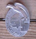 German WWII, Koblenz-Trier Gautag Tinnie, 1936