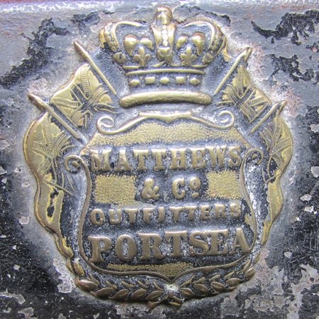  British Victorian Era, Royal Navy Reserves Officer Dress Epaulettes, Cased — image 3