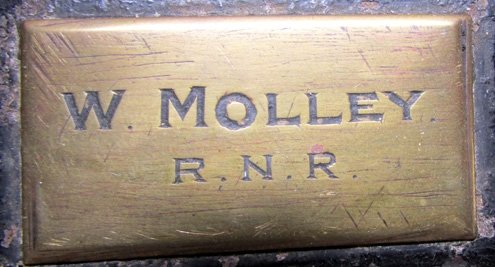  British Victorian Era, Royal Navy Reserves Officer Dress Epaulettes, Cased — image 4