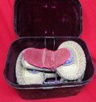 British Victorian Era, Royal Navy Reserves Officer Dress Epaulettes, Cased