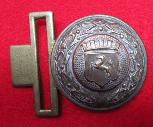  German Post WWI Era, Hannover Police/Fire Officials Buckle — image 2
