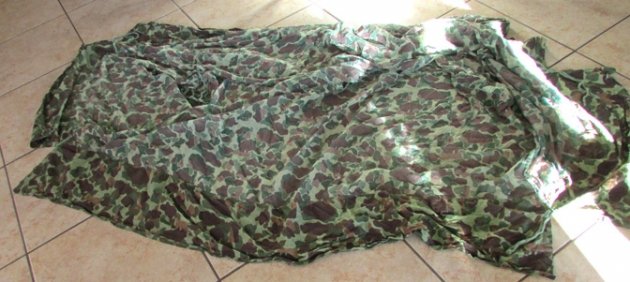  US WWII Camouflage Jungle Hammock or Tent Cover — image 2