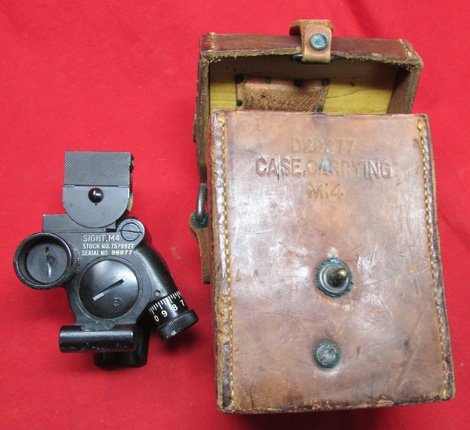  US WWII M4 60mm Mortar Sight & Transport Box — image 4