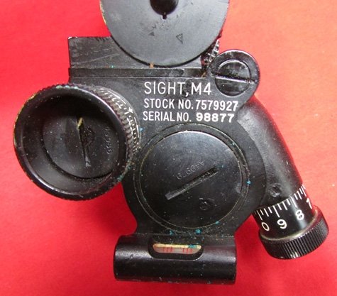  US WWII M4 60mm Mortar Sight & Transport Box — image 5