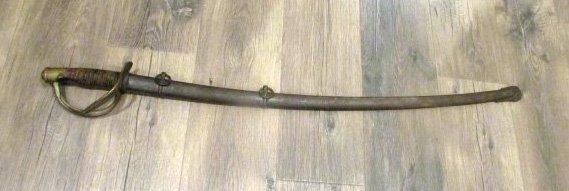  US Civil War M1860 Mansfield & Lamb Cavalry Sword, 1865 — image 2