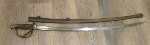  US Civil War M1860 Mansfield & Lamb Cavalry Sword, 1865 — image 4