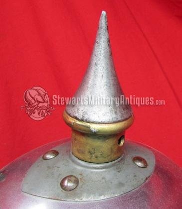  Prussian WWI, M1915 Enlisted Cuirassier Helmet, Restored — image 5
