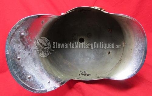  Prussian WWI, M1915 Enlisted Cuirassier Helmet, Restored — image 8