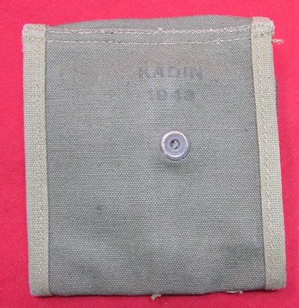  US WWII, M1 Carbine Magazine Pouch, KADIN 1943 — image 3