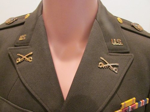  US WWII Identified Army Officers Uniform Coat, 1st Cavalry Division — image 5