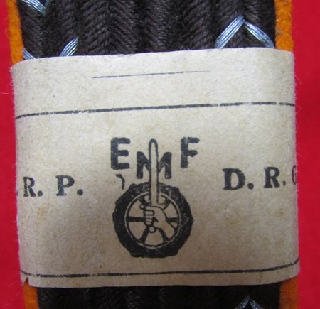  German WWII Gendarmerie Wachtmeister Shoulder Boards, Pair, Unissued — image 3