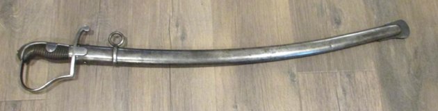  German WWI Artillery Enlisted Sword, Simson, Suhl Mfg. 1915 — image 4