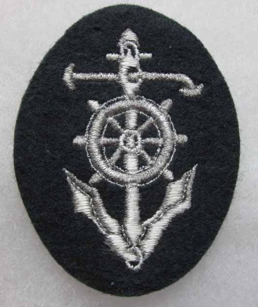  German WWII Army Steurman (Helmsman) Sleeve Rate — image 3