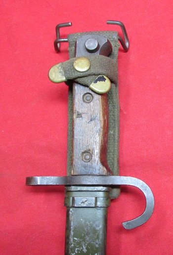  Japanese WWII Type 30 Bayonet, Matsushita Kinzoku, Arrow-M Proof, Korean War Reissue — image 3