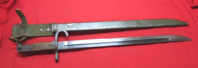  Japanese WWII Type 30 Bayonet, Matsushita Kinzoku, Arrow-M Proof, Korean War Reissue — image 4