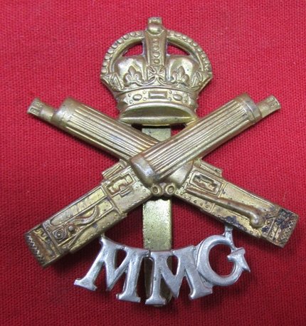  British WWI, Motor Machine Gun Corps Cap Badge — image 2
