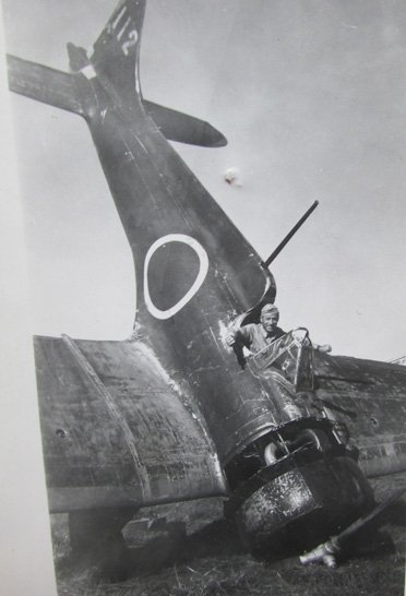  US WWII Photo of Japanese Aircraft Wreck,   1945 — image 3