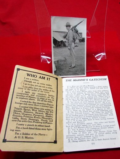  US WWI Era USMC Recruitment Booklet and Photo Lot — image 4