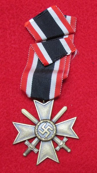  German WWII KvK 2nd Class with Swords — image 3