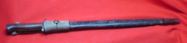  British WWI M1907 Bayonet & Scabbard With Frog, Wilkinson Mfg, KM1940 — image 2